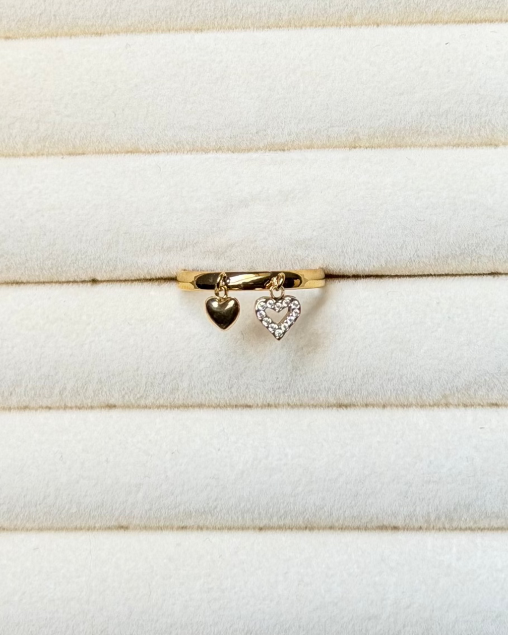 Heart Charm Ring