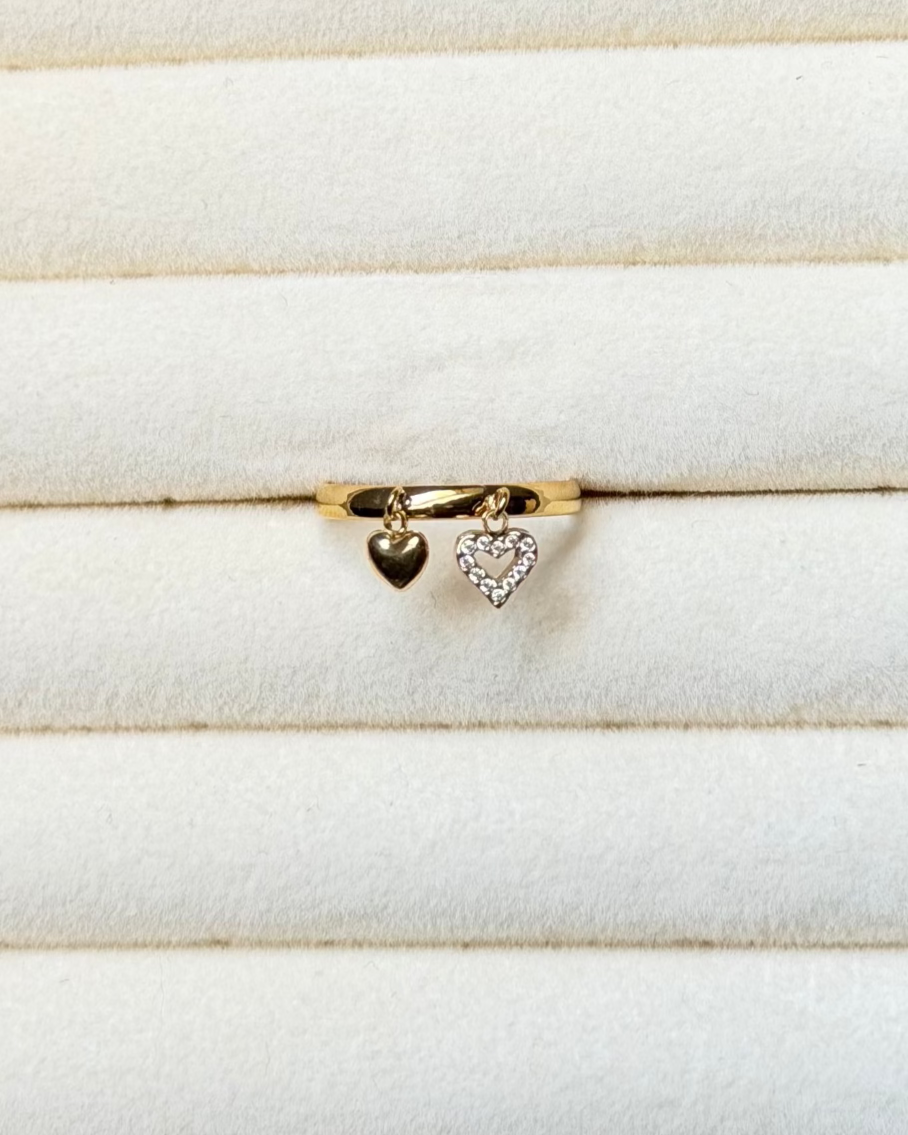 Heart Charm Ring
